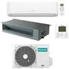 Hisense Climatizzatore Condizionatore Hisense Hi comfort più Canalizzato R32 Dual Split Inverter 7000 + 9000 con U.E. 2AMW42U4RGC NOVITÁ Classe A++/A+