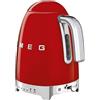 Smeg KLF04 KLF04RDEU Bollitore Filtrante Potenza 2.400 Watt Rosso