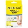 Zeta farmaceutici Zetafoot paracallo grande tondo lattice 8 pezzi