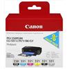 Canon Originale Cartuccia Canon PGI-550/CLI-551 PGBK/C/M/Y/BK/GY (6496B005) 6 colori - Z06248