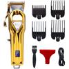 himaly Tagliacapelli per Uomo Tagliacapelli Professionale con Display LCD, Regolabarba Professionale 4 in 1 e Set Regolacapelli, USB Ricaricabile e Funzionamento a Batteria