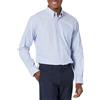 Brooks Brothers Camicia Sportiva da Uomo Friday in Popeline, a Maniche Lunghe, Tinta Unita, Azzurro Chiaro, M