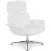 Knoll Lissoni Poltrona girevole con schienale alto reclinabile KN02
