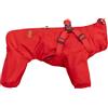 BT Bear Pettorina impermeabile per cani, regolabile a 4 gambe, con imbracatura riflettente, impermeabile, per cani di taglia media e grande, rosso, 6XL