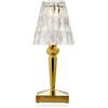 KARTELL LAMPADA BATTERY CROMATA, 9145 ORO