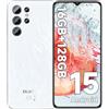 OUKITEL C1 Smartphone Android 15, 16GB +128GB/1TB Telefono Cellulare 2025, 6.52 HD+ Telefoni, 5150mAh Cellulari e Smartphone 4G, 13MP+5MP, Octa Core, Dual SIM 3 Slot/GPS/Fingerprint/OTG/3.5mm Jack