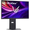 LG UltraGear 27G850A Monitor Gaming 27, UHD 4K, Nano IPS Black, 240Hz, Dual Mode, 1ms (GtG), HDR 600, G-Sync Compatible, AMD FreeSync Premium Pro, VRR, HDMI 2.1, DisplayPort 2.1, Hub USB, AUX, Nero