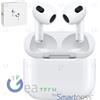 APPLE AIRPODS 3 TERZA GENERAZIONE MPNY3ZM AURICOLARE BLUETOOTH CUSTODIA RICARICA
