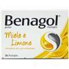 Benagol - Gola - Pastiglie gusto miele e limone 36 pastiglie