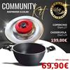 MAGIC COOKER Coperchio Diam.27 + Casseruola Diam.24 + ISCRIZIONE ALLA COMMUNITY GRATIS