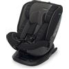 Foppapedretti Seggiolino Auto 0-36 Kg Isofix / 0M - 12 Anni / 40-150 cm / Gruppo 0+/1/2/3 Girevole a 360° Reclinabile colore nero Clock i-Size