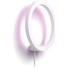 Philips Hue White and Color Ambiance Lampada da Parete LED Smart Sana, Luce Bianca o Colorata, Dimmerabile, 20W, Bianco