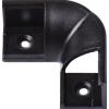 ANGOLARE NERO PER PROFILO DI ALLUMINIO MODELLO 1616 ANGOLO A 90° M3G3