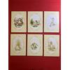 HOLLY HOBBIE Lotto 6 Quaderni scuola A5 quadretti grandi Mondadori vintage NUOVI