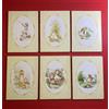 HOLLY HOBBIE Lotto 6 Quaderni scuola A5 righe medie Mondadori vintage NUOVI