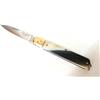 FRACACCIO E FERRUCCI COLTELLO COLTELLINO SICILIANO SFILATO INOX RICHIUDIBILE CM.19 MANICO FINTO CORNO