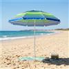 MIlani Home ombrellone da spiaggia poly tondo 1,80 m / palo da 22 mm