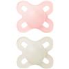Mam succhietto original start 0-2 mesi silicone femmina 2 pezzi