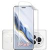 GIOPUEY [3 Pezzi Pellicola Prottetiva Compatibile con Honor Magic 6 PRO, TPU Flessibile, Ultra Sottile, Cover Compatibile,Resistente ai Graffi