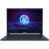 MSI Notebook MSI Stealth 14 AI STUDIO A1VFG-071IT Intel Core Ultra 7 155H Computer portatile 35,6 cm (14") 2.8K 32 GB DDR5-SDRAM 1 TB SSD NVIDIA GeForce RTX 4060 Wi-Fi (802.11be) Windows 11 Home Advanced Blu [9S7-14K212-071]