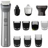 Philips Rifinitore Viso e Corpo All-in-One Trimmer Wet & Dry Autonomia 120 min Ricaricabile colore Inox Serie 5000 - MG5940/15