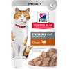 Antica Farmacia Orlandi HILL'S FELINE YOUNG ADULT STERILISED TURKEY BUSTA 85 GR