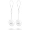 Hama | Trova il mio dispositivo (2 pezzi, per Android, App, Bluetooth, Finder chiavi, Key Finder) Bianco