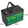 LIFEPO4 PACCO BATTERIA RICARICABILE LITIO FERRO FOSFATO PILA