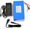 PACCO BATTERIA LITIO 24 VOLT 30000mAh 30Ah 24V RICARICABILE 192x102x60mm F1D3