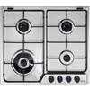 De'Longhi Piano Cottura Gas 4 Fornelli da Incasso 58cm Acciaio Inox YAF46ASDV