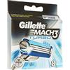 Gillette Mach3 Turbo testina di ricambio da uomo 8 pz