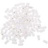 Mipcase 100 Pezzi Ago antibloccaggio flacone colla pinzette per extension ciglia punta della bottiglia di colla per ciglia fake lashes false lashes atrezzi forniture di bottiglie di colla