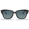 Ray-Ban Occhiali da Sole RB2186 12943M State Street Nero/Blu Sfumato Unisex