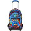 Seven SJ GANG STYLE JAM GANG Trolley Scuola Jack 3 Ruote 33l