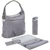 LÄSSIG Borsa per pannolini con accessori Borsa Fasciatoio/Green Label Hobo Bag, rosa