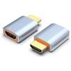 Watio Wave Adattatore adattatore 8K HDMI maschio a HDMI femmina colore blu, compatibile con alta definizione, ideale per connessioni audio e video. *