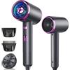 CUGEFRE Asciugacapelli a Professionale Ioni Negativi, Hair Dryer, 60,000 RPM, 3 Livelli Aria Fredda/Calda, Riscaldamento Rapido, Temperatura Costante, Silenzioso con Distributore di Calore e Ugello