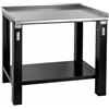 USAG Banco da lavoro con piano in acciaio senza cassetti Usag 506TA (1m)