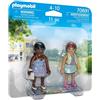 PLAYMOBIL City Life 70691, DuoPack Shopping Girls, dai 4 Anni