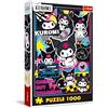 Trefl - Kuromi, Nel mondo di Kuromi - Puzzle 1000 Pezzi - Puzzle con i Personaggi delle Fiabe, per Adulti e Bambini dai 14 anni