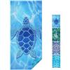 flintronic Telo Mare, Asciugamano da Spiaggia Oversize in Microfibra 180x80 cm, Asciugamano da Viaggio Leggero e Portatile, per la Spiaggia Regalo di Vacanza