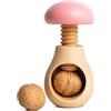 Creative Home Schiaccianoci a Fungo in Legno di Faggio