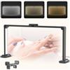HomdMarket 85CM Lampada Nail Tech per Scrivania,3000K-6000K Dimmerabile Lampada Extension Ciglia,40W Luce da Scrivania Con Supporto per Telefono per Nail Art, Extension Ciglia, Tatuaggio, Sopracciglia