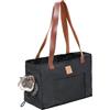 Generic Borsa da viaggio per gatti, borsa da viaggio per cani e gatti, borsa da viaggio resistente all'usura
