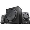 Trust Yuri Set di Altoparlanti 2.1 con Subwoofer, Casse per PC, Potenza di Picco