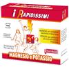 NutraLabs I RAPIDISSIMI MAGNESIO e POTASSIO - Azione Rapida con Citrato, Contribuisce a Ridurre Stanchezza e Supportare la Funzione Muscolare - 24 Bustine Senza Glutine e Senza Lattosio