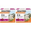 FRONTPRO 2x3 Compresse Masticabili, Antiparassitario Per Cani (2-4Kg) Contro Pulci E Zecche 6 pz masticabili
