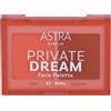 Giufra Srl Astra Make-Up Private Dream Face Palette Blush + Bronzer Tonalità 03 Boho 1 pz Make up