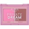 Giufra Srl Astra Make-Up Private Dream Face Palette Blush + Bronzer Tonalità 01 Radical 1 pz Make up