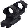 JS-TACTICAL Attacco ottica 1 con offset 30mm per slitte20mm nero JS-TACTICAL